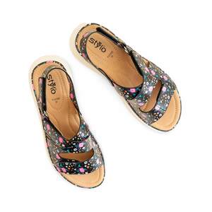Sandalia Formal Tacón Negro PU0382 - Product Image 1