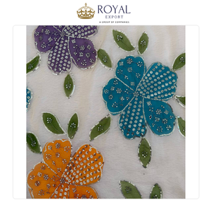 Última Moda en Trajes Sharara de Organza con Lentejuelas para Bodas, Nueva Colección en Venta - Product Image 3