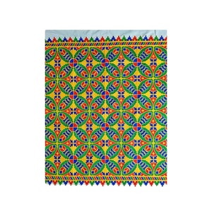 OEM de fábrica impreso bordado digital impreso Meba Wo tejido de poliéster africano técnica Neelkamal fabricación - Product Image 1