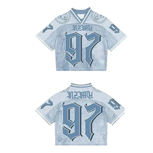 Maillot de football pour homme grande taille, confortable et respirant, en tissu mesh 100% polyester, couleur personnalisée, logo personnalisé pour les vêtements de sport actifs - Product Image 6