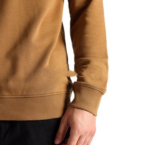 Sweat-shirt pour homme teint en pièce, col rond en coton premium, style vintage, haut décontracté et tendance - Product Image 5