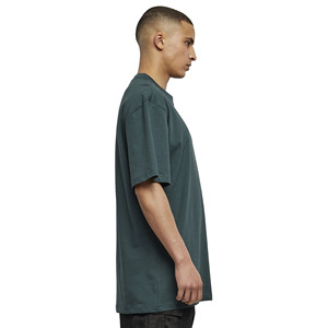 เสื้อยืดโอเวอร์ไซส์ผู้ชาย ผ้าฝ้าย 100% ทรงหลวม ไหล่ตก คอกลม แขนสั้น น้ำหนักผ้า 240 กรัม แห้งเร็ว ระบายอากาศดี รับผลิตแบรนด์ตามสั่ง - Product Image 4