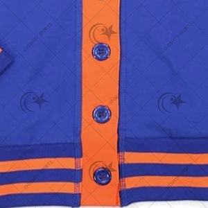 Cardigans tricotés universitaires pour femmes Pull cardigan à col en V - Product Image 5