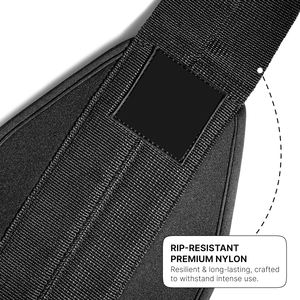 Correas de Neopreno Ajustables Antideslizantes para Abdominales, Cinturones de Tracción para Entrenamiento Muscular, Brazos, Piernas, Levantamiento y Ejercicios de Suspensión - Resistentes - Product Image 3