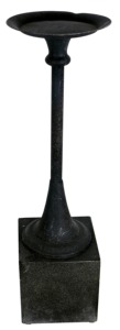 Candelabro de Hierro con Base Rectangular, Duradero, Decoración para el Hogar - Product Image 3