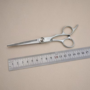 Juego de Tijeras de Peluquería Profesionales con Hoja Curva, Tijeras de Acero Inoxidable para Cortar y Entresacar Cabello - Product Image 2