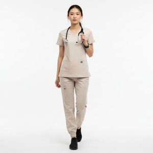 Tenues médicales OEM de haute qualité, personnalisables, confortables et respirantes, ensemble uniforme médical pour infirmières, vêtements de travail hospitaliers - Product Image 2