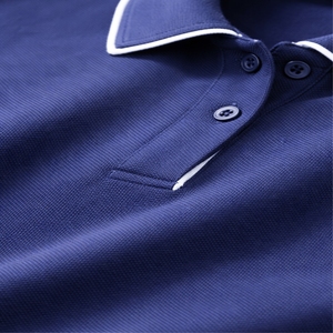 Polo de Manga Corta para Mujer, Color Sólido Personalizado, Tejido Transpirable, Corte Casual, Largo Regular - Product Image 6