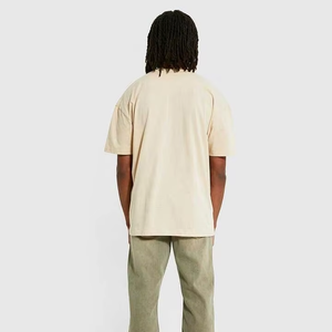 Camiseta Ligera para Hombre, de Algodón, Casual, de Manga Corta, Holgada, Estilo Urbano, Moda de Verano, Venta al Por Mayor Directa de Fábrica, OEM - Product Image 2