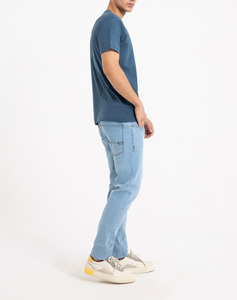 Camiseta lisa para hombre, de manga larga, cuello redondo, diseño elegante y moderno, precio bajo, hecha a medida. - Product Image 3