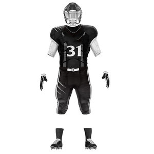 Uniforme de football américain personnalisé, uniforme de football américain professionnel personnalisé, confortable et respirant pour hommes - Product Image 2