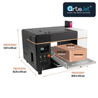 Machine de fabrication d'enseignes ADA pour plaques de porte personnalisées en braille, panneaux de sécurité, plaques nominatives, rtisJet 46*64 format A2