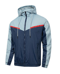 Chaqueta Cortavientos para Hombre 2026, Chaqueta de Transición Impermeable, Resistente a la Intemperie y Transpirable, Chaqueta Deportiva con Capucha de Tejido Nik - Product Image 4