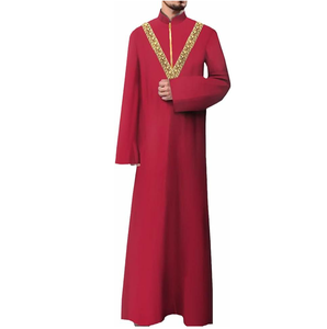 Nouvelle Jubbah Élégante Sur Mesure pour Hommes Musulmans – Vêtements Ethniques Festifs et Traditionnels, Thobes pour Adultes et Garçons, Jubbah & Thawb Respirants - Product Image 5