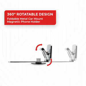 Soporte Magnético para Teléfono de Coche Roadpower (RP-MH-618), Soporte de Succión de Brazo Largo con Rotación de 360° °   Rotación - Product Image 2