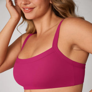 Sujetador deportivo de diseño personalizado de última moda para venta en línea, fabricación profesional, diseño con logotipo personalizado, sujetador deportivo para mujer. - Product Image 3