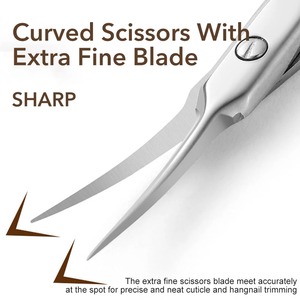 กรรไกรตัดหนังกำพร้ารัสเซีย กรรไกรตัดหนังกำพร้าสแตนเลส อุปกรณ์ทำเล็บมือและเล็บเท้าแบบพกพา ที่ตัดเล็บ - Product Image 5