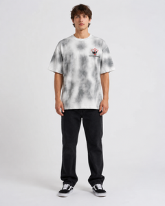 Camiseta Premium Unisex de Algodón Oversize con Estampado Tie-Dye, Cuello Redondo, Ajuste Relajado, Estilo Casual Urbano, Moda de Verano Unisex - Product Image 1