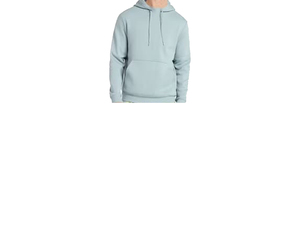 Sudadera con Capucha para Hombre, Color Sólido, Informal, para Otoño, Azul Claro, Manga Larga, 100% Algodón, Felpa, Venta al Por Mayor - Product Image 3