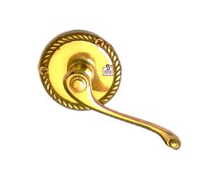 Poignée de porte sur Rose Levier de verrouillage Poignée de verrouillage Poignée de porte sur Rose Poignées de porte Intimité interne Poignée de porte Maison et bureau - Product Image 3