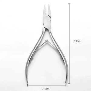 Stainless Steel Nail Cuticle Pusher Flat Reusable Durable Manicure Tool 1Pcs Finger Ingrown Cuticle Nipper Clipper <b>Edge</b> <b>Cutter</b> - Product Image 5