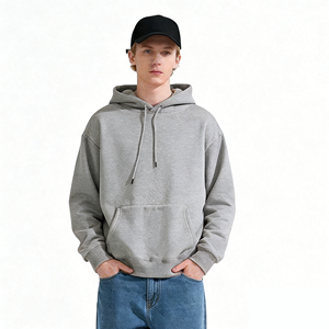 Felpa con Cappuccio in Cotone Liscio Unisex, Felpa in Pile Personalizzabile con Logo, Leggera e Comoda per Ragazzi - Product Image 4