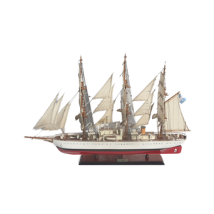 Maqueta de Velero ARA LIBERTAD-Argentina, Artesanía en Madera Pintada a Mano, Decoración de Mesa para el Año Nuevo Chino, Vietnam - Product Image 1