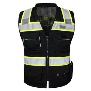 Ready to Ship Cheap Price 2026 Breathable Polyester Plus Size <b>Security</b> Jacket High Reflective Safety <b>Equipment</b> Vest Order Now - Product Image 1