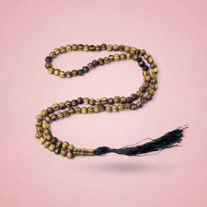 Tasbih de Madera Pulida Ecológico Hecho a Mano, Cuentas de Oración Islámicas para Hombres y Mujeres Musulmanes, para Zikr Diario, Dhikr y Meditación - Product Image 6