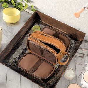 Personalized Polyester Soft Handle Fashion Handcrafted Custom Makeup Bag Durable <b>Cosmetic</b> Pouch Travel <b>Organizer</b> Zippered Pocket - Product Image 5