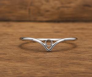 Base de bague minimaliste en argent sterling 925 massif de 3 mm avec sertissage rond pour la création de bijoux fins DIY - Product Image 5