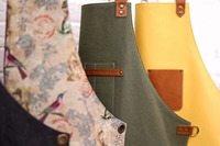 Étui de protection professionnel en cuir et toile, de luxe, avec fermeture éclair, étanche, antichoc, réglable à bandoulière croisée, pour chef, barista, barbier