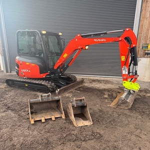 Miniexcavadora Kubota U27-4 de Alto Rendimiento para Jardinería, Servicios Públicos y Trabajos de Cimentación con Dimensiones Compactas - Product Image 5