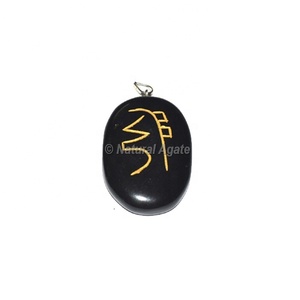 Manufacturer Gemstone Pendants : Tiger Eye Oval Healing Pendant - Product Image 2