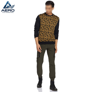 Wholesale Custom 350 GSM Heavy Weight <b>Men</b> Sweatshirt <b>Thick</b> Thermal Warm Cotton <b>Fleece</b> Crew Neck Drop Shoulder Winter Sweatshirts - Product Image 4