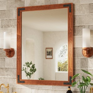 Teak Wood wooden <b>wall</b> <b>mirrors</b> and <b>mirror</b> frames OEM Custom Wholesale | Aqdus Saleem India - Product Image 2