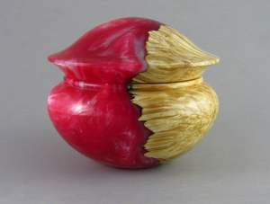 Tarro de almacenamiento de madera ecológico con tapa hermética para una organización de cocina sostenible e ideas de decoración natural para el hogar. - Product Image 3