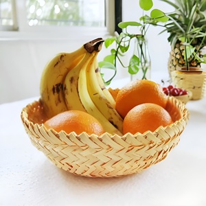 <b>Bamboo</b> <b>basket</b> organizer for pantry space saving storage <b>baskets</b> best pick household essentials - Product Image 6