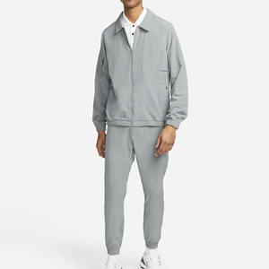 Veste coupe-vent pour homme de style vintage, imperméable, légère, en polyester, à capuche, mode, décontractée, pour l'extérieur - Product Image 2