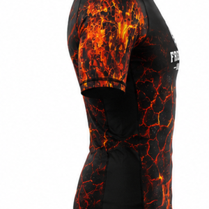 Vente flash : T-shirts de compression à manches courtes pour adultes, entièrement sublimés, pour la gym et le fitness, Rash Guards BJJ et Rash Guards MMA pour hommes - Product Image 4