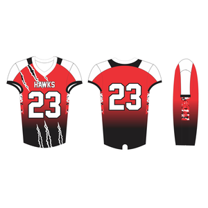 Custom American Football Jersey Breathable Mesh Sublimation Team Uniform Performance Gear American Football Jersey Personalized - Product Image 5