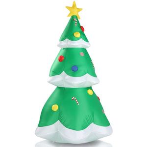 6.9 FT Lighted LED Christmas Tree Outdoor Holiday Inflatable Yard Decorations Built for Blow Christmas Inflatable Decoration - Product Image 2