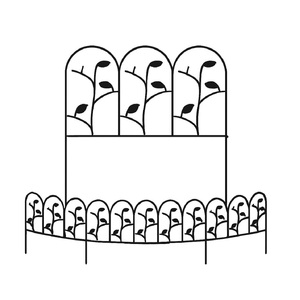 Fresh Arrival Best Quality Garden <b>Fencing</b> <b>Border</b> Edging With Customized Color Sizes for Hotels and Home Living Area - Product Image 4