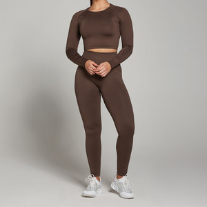 Leggings de compression athlétiques pour femmes avec logo personnalisé, vêtements de fitness respirants pour les séances d'entraînement - Product Image 2