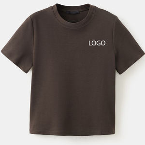 Camiseta de Mujer con Textura Suave y Corte Relajado, con Diseño de Logotipo Personalizado para Compradores al por Mayor, Camiseta Moderna para Mujer Inspirada en las Tendencias - Product Image 1