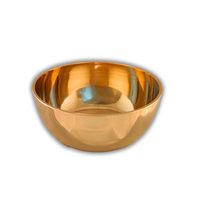 Ensemble de thali Kansa traditionnel en bronze pur, assiettes à dîner avec bols, design gravé de roses, service de table indien, lot de 6