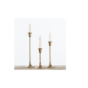 Support de bougie vintage en métal doré pour mariages, événements festifs, support de bougie en fer fait main de luxe pour la décoration de la maison, décoration de table - Product Image 1