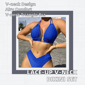 Nouveau Bikini Tendance pour Femme 2026 – Collection Été Unique – Maillot de Bain Uni pour la Plage – Vente en Ligne - Product Image 3