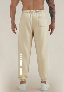 Pantalon de jogging athlétique pour homme, matière respirante et extensible, taille à cordon de serrage, pour le fitness, le jogging et le confort quotidien - Product Image 5