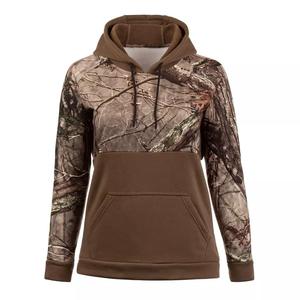 Wholesale Polyester/Cotton Men's Winter Hunting Hoodie Embroidered Hoodie Real Tree <b>Camo</b> High Quality Solid Pattern Fleece - Product Image 1